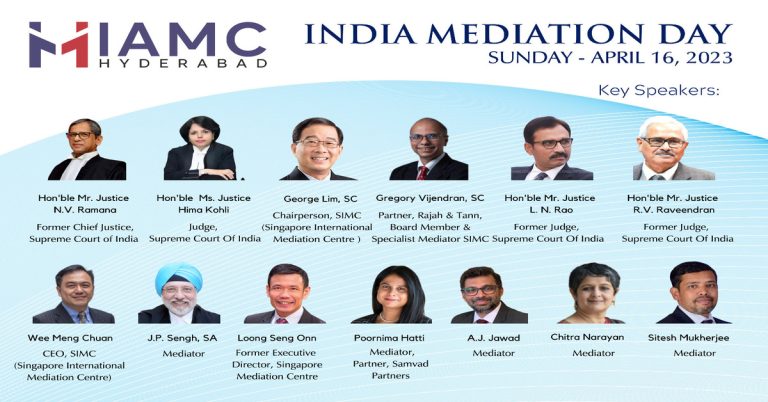 1st IAMC India Mediation Day [April 16]