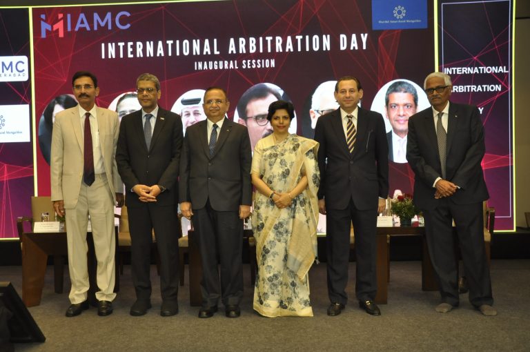 Indian and International Organizations extend support to IAMC at the International Arbitration Day